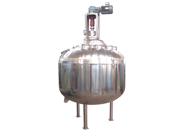 Stirring reaction tank for GMP